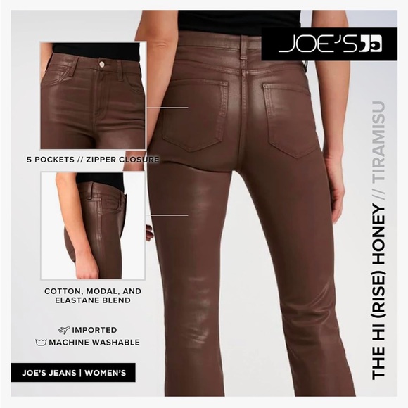Joe’s Jeans Hi (rise) Honey High Rise Curvy Bootcut Jeans in Tiramisu - Picture 4 of 8